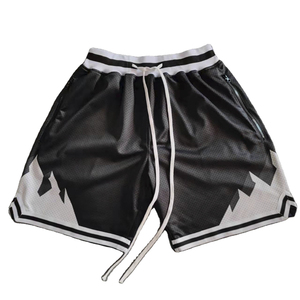 Shorts de sport haut de gamme en maille écologique, légers, respirants et de haute qualité pour l'entraînement et le fitness - Product Image 3
