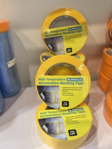 Nastro Adesivo Premium 130 per Mascheratura ad Alta Temperatura, Bassa Adesività, Rimozione Pulita, Nastro in Crepe Fine per Pittura e Mascheratura Pareti - Product Image 5
