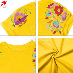 Camisetas Bordadas Elegantes para Mujer, Top Informal Ligero para Moda Urbana y Uso Diario a un Precio Razonable - Product Image 5