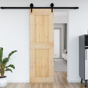 NARVIK in legno massiccio di pino porta 27.6 "x 82.7" - Product Image 1