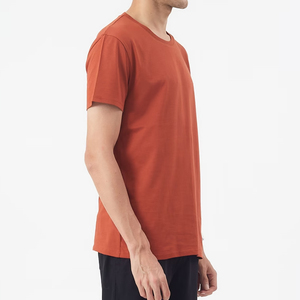 T-shirt Homme Personnalisé 100% Coton Lourd Coupe Droite Respirant Séchage Rapide Manches Courtes Impression Personnalisée Vierge - Product Image 2