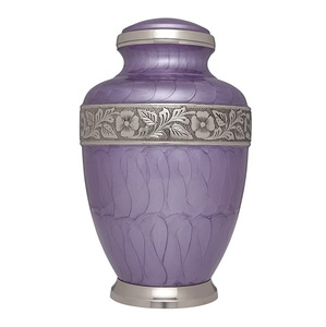 Handcrafted Metal <b>Mini</b> Urn for Adult Ashes with Threaded Closure European/American Style Durable and Safe Cremation Urn - Product Image 2