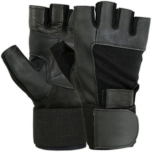 Best Quality Custom Fitness Weightlifting Gym Leather <b>Gloves</b> <b>Gloves</b> with OEM Service Stretch UV Protection with cheap quality - Product Image 5