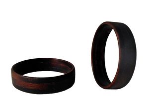 Premium Handcrafted <b>Wooden</b> Bangle Set 3 Featuring Chunky <b>Wooden</b> Bracelets with Hand Carved Inlay-Craft Emporium Exports - Product Image 4
