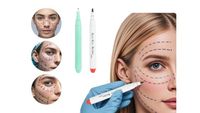 Marcador de Piel Profesional Hecho en Taiwán, Tinta Permanente a Base de Agua No Tóxica, Punta de 1 mm, Volumen de Tinta de 5 g, Uso Preoperatorio