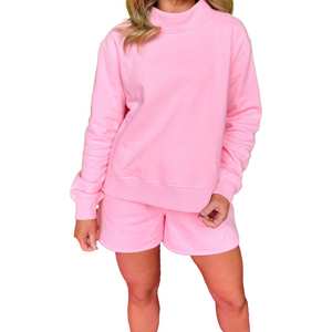 Mejor Precio al por Mayor: Suéter de Cuello Alto para Mujer, Estilo Urbano, Personalizable, Ligero y Transpirable, de Poliéster/Algodón - Product Image 1