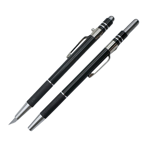 Cuchillos Retráctiles de Acero Inoxidable PLOMA de 4mm con Hoja de Cambio Rápido y Mango de Acero Inoxidable, Venta al por Mayor, OEM para Escuelas de Arte - Product Image 3