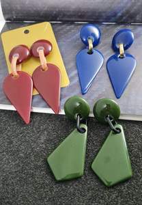 Pendientes de Resina de Alta Calidad, Joyería de Moda Hecha a Mano en India, Pendientes Clásicos para Mujeres y Niñas, Artesanía en Resina - Product Image 5