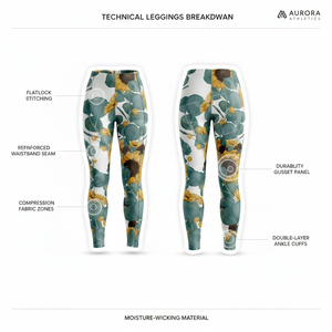 Leggings de Yoga con Estampado Floral Personalizados, Estilo Moderno 2026, Suaves y Elásticos, para Fitness, Entrenamiento, Levantamiento de Pesas, para Todas las Temporadas - Product Image 2