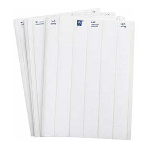ป้ายไนลอนแบบติดด้วยตัวเอง Brady LaserTab สำหรับอุปกรณ์อุตสาหกรรมและสายเคเบิล - Product Image 1