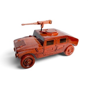 Modelo de Vehículo de Madera Sólida a Escala: Auto/Moto/Tanque/Tren/Auto de Carreras, Tamaño Mediano, Fabricante de Vietnam, Exportación Directa - Product Image 1