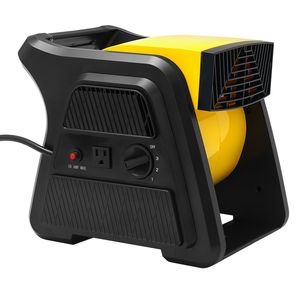 พัดลมอเนกประสงค์แบบหมุนได้ ความเร็วสูง 600 CFM มุมเป่าลม 300 องศา แบบแรงลมด้านข้าง 300 บลูว์เวอร์ สำหรับการอบแห้ง ระบายอากาศ และดูดอากาศออก - Product Image 5