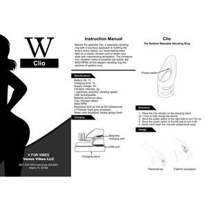 Anello Vibrante Indossabile Clio Radiant, Gioiello Sessuale Raffinato - Product Image 5