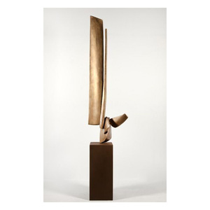 Escultura Abstracta de Aluminio de Lujo Creativa – Elegante Centro de Mesa para Sala de Estar - Product Image 5