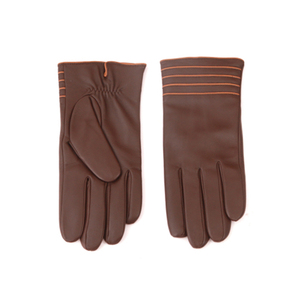 Guantes de cuero con agarre avanzado, con estructura de palma reforzada y acabado de cuero liso para un manejo seguro - Product Image 4