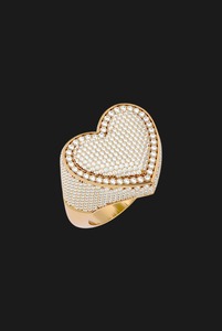 แหวนเพชรรูปหัวใจคุณภาพพรีเมียมสำหรับขอแต่งงาน ของขวัญสุดโรแมนติก มีจำหน่ายจากอินเดีย - Product Image 6