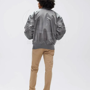 Chaqueta Bomber con Logotipo Personalizado, Chaqueta Bomber de Alta Calidad, Chaqueta Bomber Más Vendida para Venta en Línea - Product Image 6