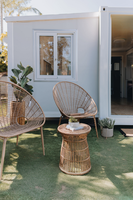 Villa préfabriquée prête à l'emploi, maison conteneur extensible de 20 pieds ou 40 pieds avec salle de bain complète