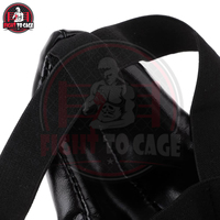 Protège-entrejambe pour hommes et jeunes en cuir PU léger et durable, protection contre les chocs pour MMA, Muay Thai, Kickboxing