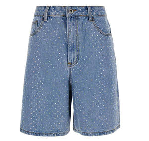 Shorts en jean tendance pour femmes, style streetwear, vente en gros, marque privée, livraison rapide pour les acheteurs américains - Product Image 5