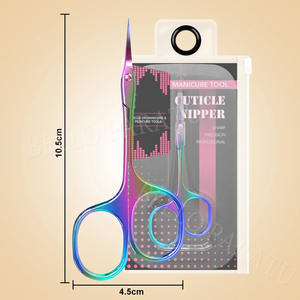 1 Pieza Tijeras Rusas para Cutículas, Herramientas de Manicura Extra Finas, Tijeras para Uñas, Kit de Cuidado Personal, Tijeras Pequeñas para Cejas, Pestañas y Piel Seca - Product Image 6