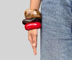 Brazalete de Resina, Joyería con Diseño de Princesa Ángel, Personalizado, Único, Elegante, Hecho a Mano, Talla Personalizada, Coleccionable, de la India - Product Image 2