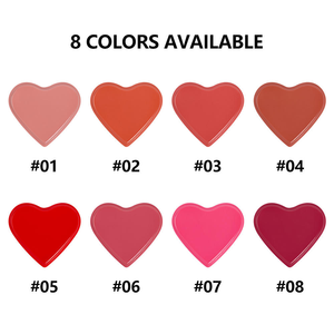 บลัชออนสติ๊กรูปหัวใจ 8 สี เนื้อกำมะหยี่แมตต์ ติดทนนาน กันน้ำ สูตรวีแกน ใช้ง่าย - Product Image 4