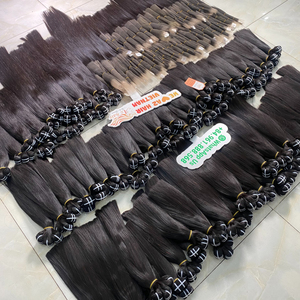 Vente en gros 100% extensions de cheveux humains droits à os brut vietnamien non transformé cuticule alignée 8 ''-34'' faisceaux - Product Image 1