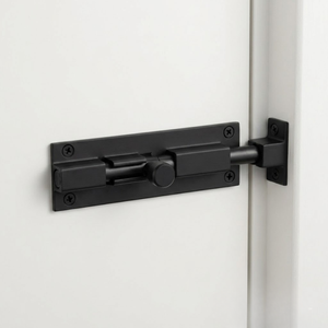 9mm Double Decker Tower Sliding Bolt Heavy Duty Door Latch Rust Resistant Security <b>Lock</b> Stainless Steel Polished Doors <b>Windows</b> - Product Image 2