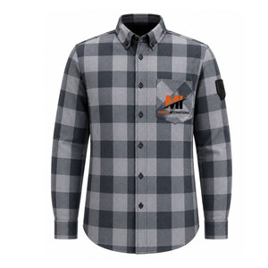 เสื้อเชิ้ตผ้าแฟลนเนลผู้ชาย ออกแบบเองได้ ขายส่ง ปี 2026 เสื้อแขนยาวสำหรับผู้ชาย ผู้ผลิตอุปกรณ์ดั้งเดิม เสื้อเชิ้ตผู้ชาย - Product Image 2
