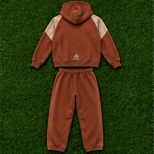Tendance du moment : Survêtement personnalisable pour homme, orange, durable, nouvelle collection, coupe ample, col à capuche, poches latérales et centrales, style décontracté - Product Image 3