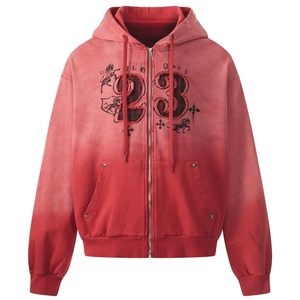 Mens acid wash oversized <b>hoodie</b> casual streetwear gym wear heavy weight pullover <b>hoodie</b> modern winter - Product Image 1