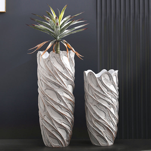 <b>Vintage</b> Retro <b>Vase</b> Design for Home & Hotel Dry Flower Ornament & Tabletop Decorative Accent - Product Image 1