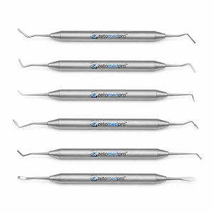 Instrumento de Escultura Dental de Composite Premium, Instrumento Restaurador de Acero Inoxidable OEM Zetomed Pro - Product Image 1