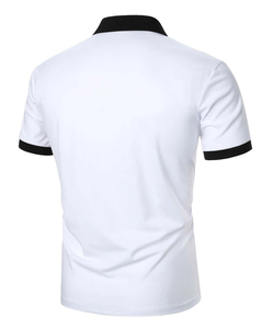 Polo pour homme de qualité supérieure pour l'été, nouveau style décontracté, respirant, streetwear, coton, grande taille, manches courtes - Product Image 2