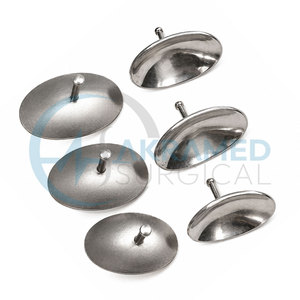 Ensemble de 6 protections oculaires corneanques en acier inoxydable réutilisables, certifiées CE, kit d'instruments ophtalmiques - Product Image 4