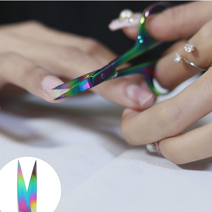 Nail And Baby Nail Scissors Eyebrows Eyelashes Mustache Multi-purpose Scissors Small Manicure Scissors For Men And Women - Product Image 4