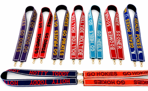 New Stylish Orange White Beaded Gameday Bag Straps Hook Em Texas Gameday Team Straps Multiple Straps Customizable Colors & Sizes - Product Image 3