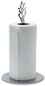 Porte-serviettes en papier sur pied avec base en marbre et support supérieur en forme de cerf doré à bras articulé, pour comptoir - Product Image 3
