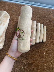 Jouet à mâcher pour chien en bois naturel et écologique - Plusieurs tailles disponibles, sûr pour le nettoyage des dents et l'entraînement - Product Image 5