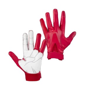 Gants de football américain légers de style nouveau avec rembourrage anti-choc et grip adhérent pour les joueurs jeunes et adultes, gants de football pour hommes - Product Image 5