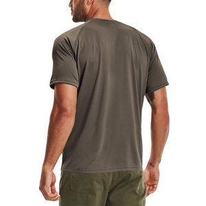 Wholesale 100% Cotton Raglan Cut Short Sleeves Men's T-<b>Shirt</b> Crew Neck Drop Shoulder 260 Grams OEM Eco-Friendly <b>Star</b> Figure - Product Image 6