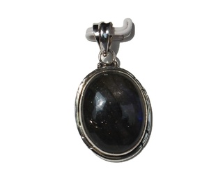 Collier pendentif en labradorite naturelle, fait main, avec cabochon serti clos, style bohème moderne, bijoux de gemmes sélectionnés, vente en gros - Product Image 5