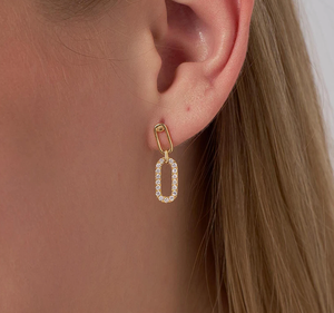 <b>Fine</b> 14KT Rose Gold IGI Certified Lab Grown Diamond Ethnic Engagement <b>Earrings</b> for Women Elegant Party Wear Jewelry Collection - Product Image 5