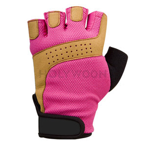 Comfortable Leather Gym Fitness <b>Gloves</b> with Adjustable Wrist Support Half Finger for <b>Weight</b> Lifting Training Fitness Activities - Product Image 4