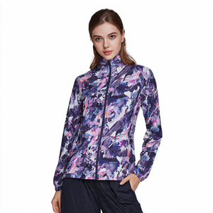 เสื้อแจ็คเก็ตวิ่งซับลิเมชั่นแบบกำหนดเองสำหรับผู้ชาย เสื้อแจ็คเก็ตออกกำลังกายสำหรับผู้หญิง เสื้อแจ็คเก็ตสำหรับออกกำลังกายสำหรับผู้หญิง - Product Image 6