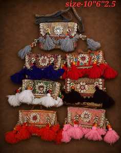 Sac pour femme en coton Banzara, artisanal, traditionnel, durable et pliable - Product Image 5