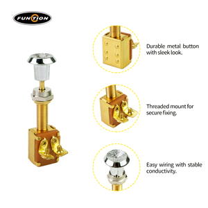 Interrupteur poussoir à traction marine de haute qualité avec composants certifiés marins - Product Image 3