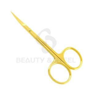 Ciseaux de beauté de haute précision avec pointes incurvées coniques et cadre léger pour manucure et pédicure professionnelles - Product Image 1