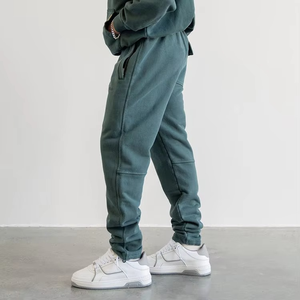 Manufacture Heavyweight Gym Wear Workout <b>Plus</b> <b>Size</b> Hoodies and Sweatpants Training <b>Jogger</b> <b>Set</b> Men's Tracksuit Adults Winter - Product Image 6